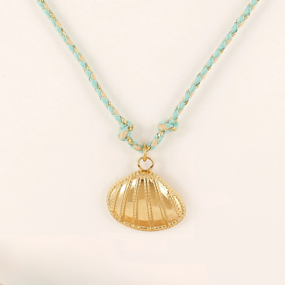 Collar Caracola Dorada