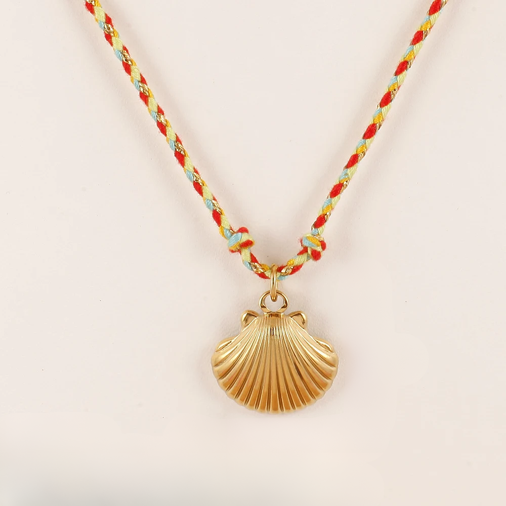 Collar Concha Calma Tropical